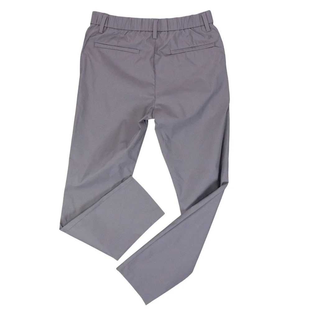 NWT Banana Republic Commuter Flex Pant Mens 32x34 Gray Polyester Tech Stretch
